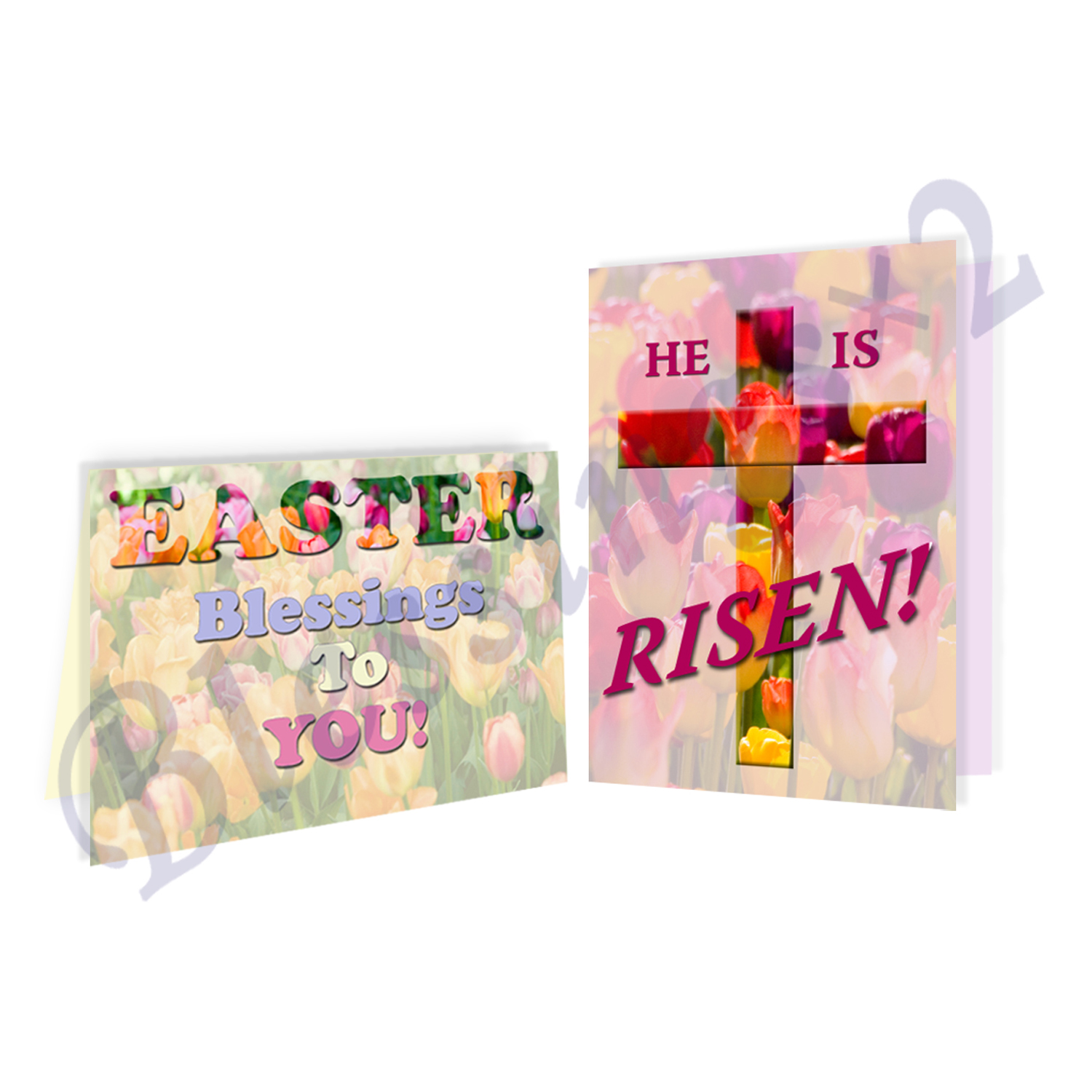 BlessingsX2 Easter Floral Cards